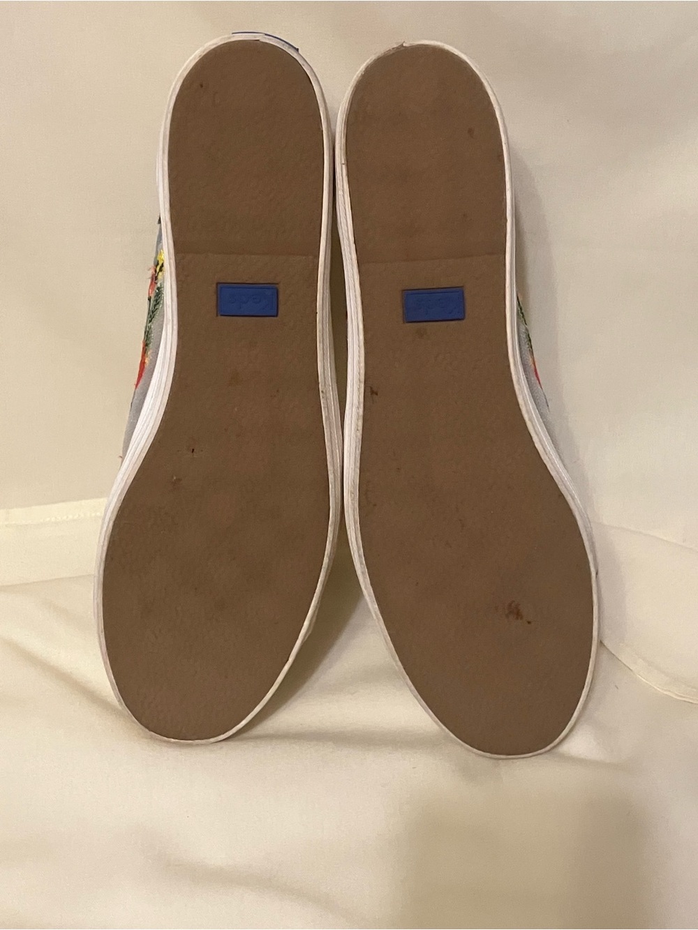 KEDS Rifle Paper Co Women's Embroidered Flowers Canvas Lace Up Sneakers Sz 10 - Picture 12 of 13